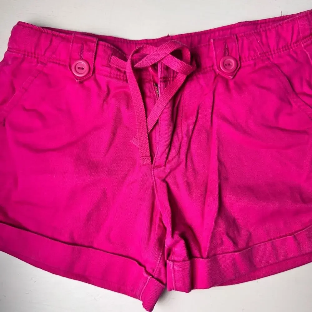 GapKids Vibrant Pink Chino Style  Shorts Sz 10
